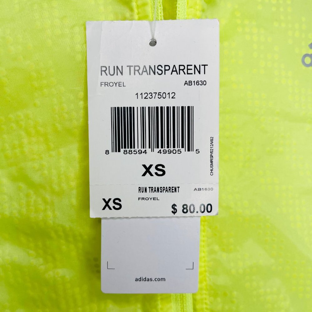 ADIDAS Run Transparent Jacket - Picture 2 of 2